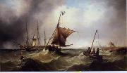 unknow artist Seascape, boats, ships and warships. 43 Germany oil painting artist